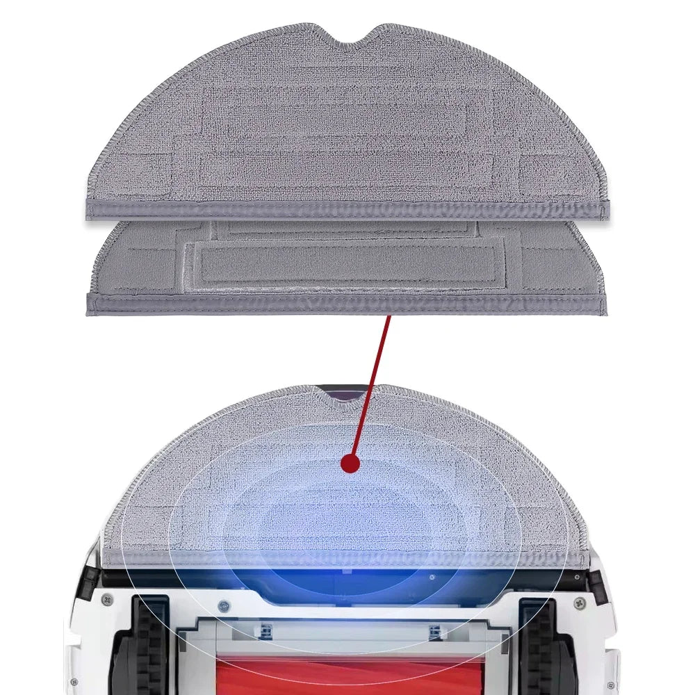 Compatible For Roborock S8 S8 Pro Ultra S8+ Robot Vacuum Cleaner Main Brush Side Brush HEPA Filter Mop Cloths Dust Bags Parts