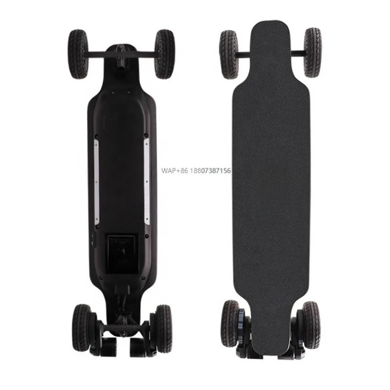 Factory Customized Mountainboard Electric Skateboard Motor 1600w Dirt Electric Skateboard Rechargeable Skateboard