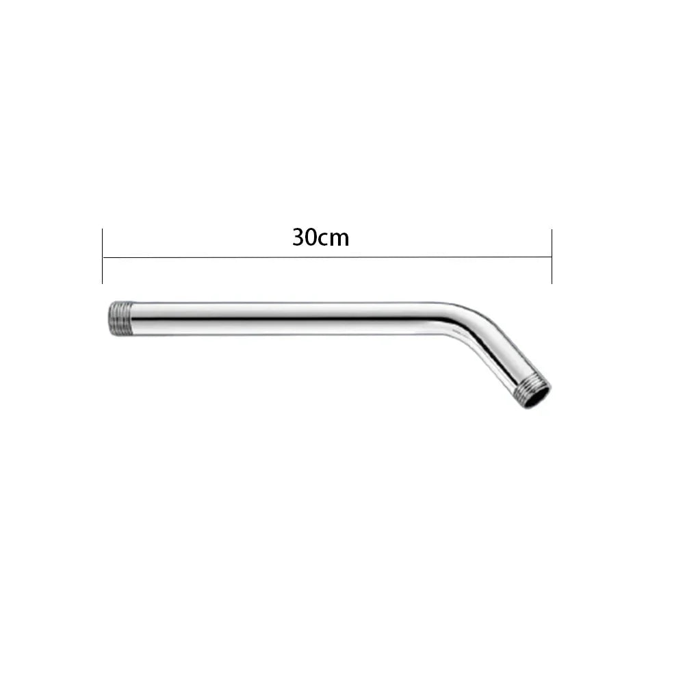1PC Wall Shower Arm Shower Head Extension Pipe Stainless Steel Arm Bracket Bathroom Home Accessories