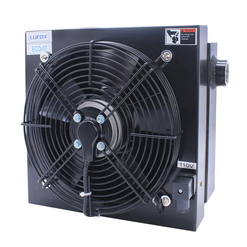 Genuine Hydraulic Air Cooler ECO-07-120L Oil Radiator Air Cooled Hydraulic System Hydraulic Oil Cooling