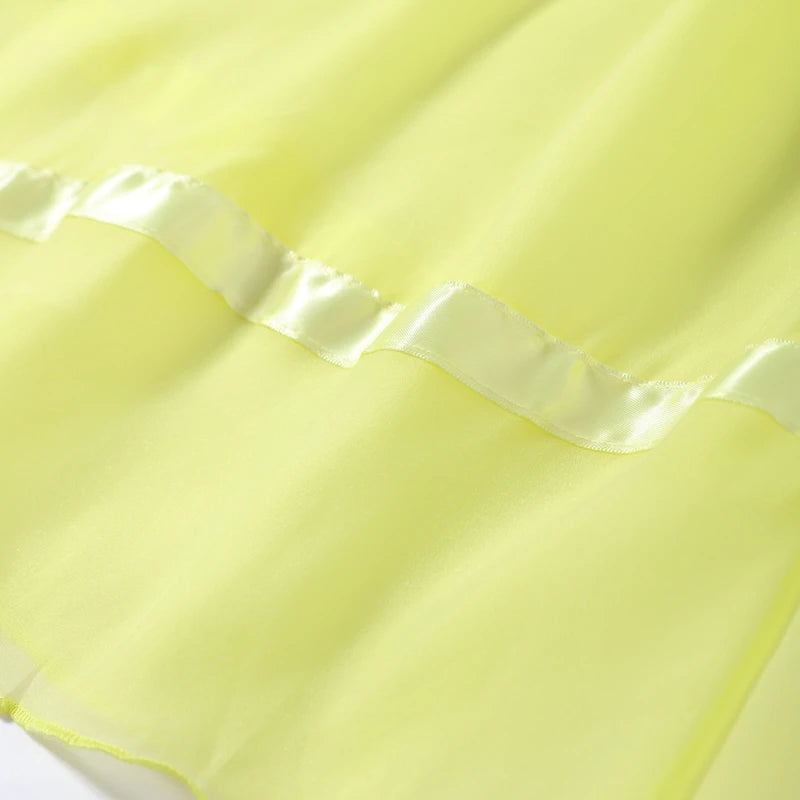 Elegant Pleated Women's Dress Sleeveless Backless Patchwork Waist-Closed Ruffle Hem Sling Maxi Dresses 2026 Summer Female Robe
