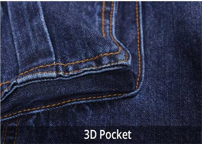 MORUANCLE Men's Casual Cargo Jeans Pants With Multi Pockets Workwear Tactical Denim Trouers Outdoor Climbing Stretch