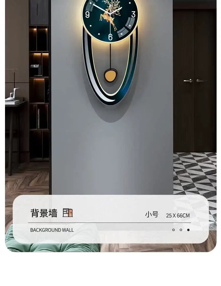 Digital Living Room Wall Clocks Modern Interior Aesthetic Design Wall Watch Xenomorph Creative Reloj De Pared Home Decoration