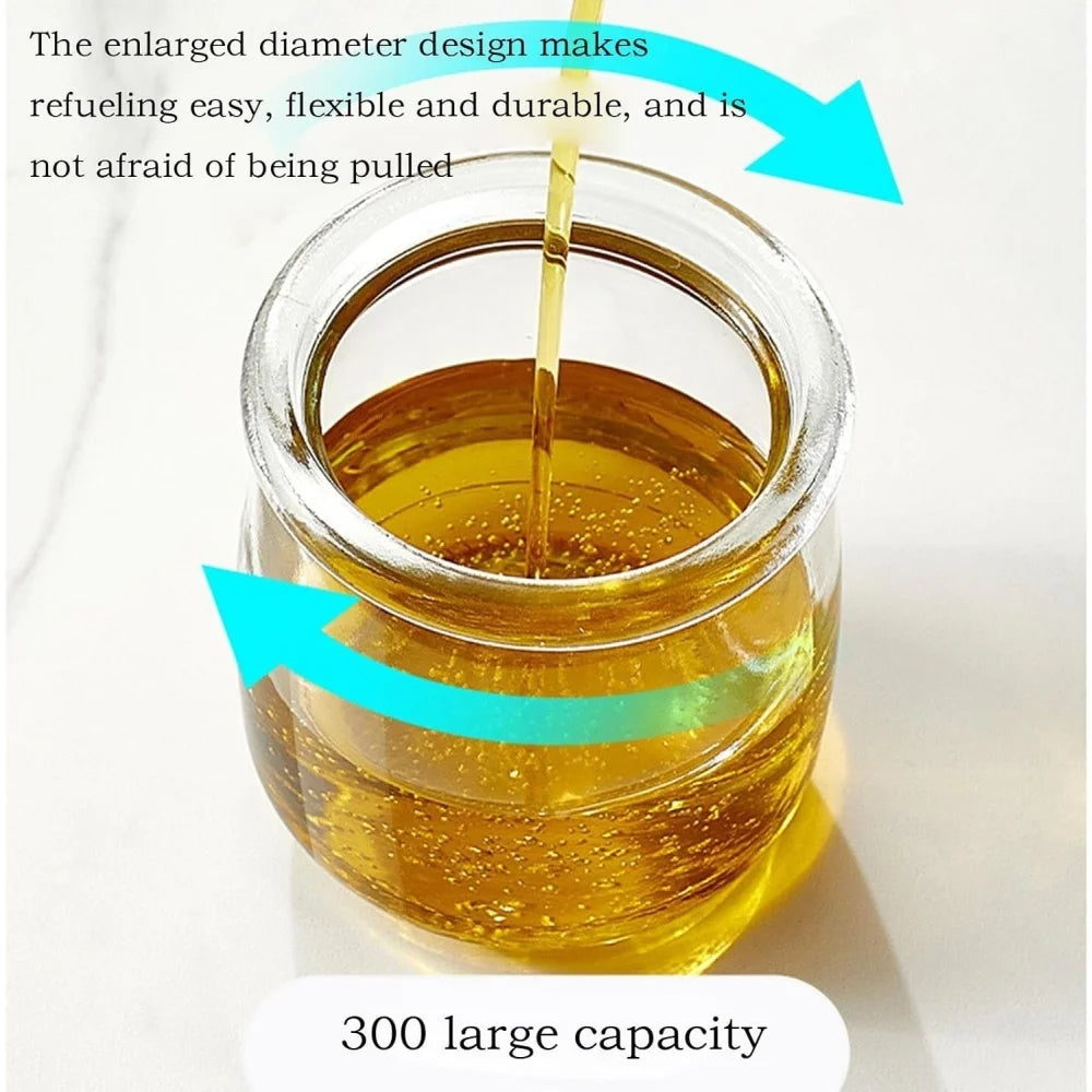 Cooking Oil Dispenser， Lightweight Vinegar Bottle Detachable Brush Cooking Tool Sauce Storage Holder Kitchen Gadgets For