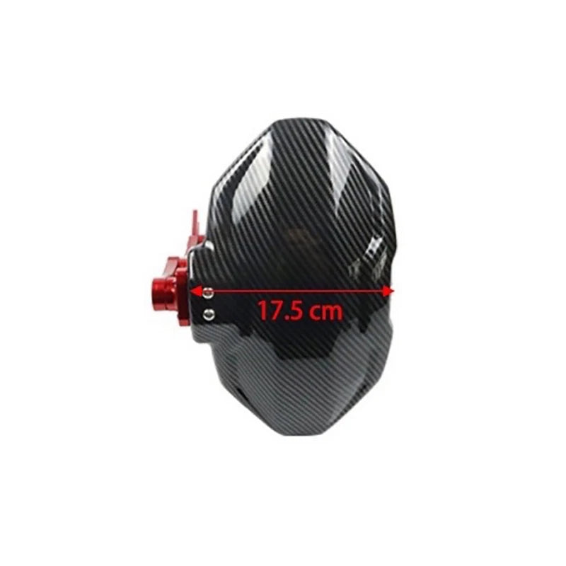 Motorcycle And Bike Adjustable Imitation High-quality Carbon Fiber Rear Wheel Fender Mudguard Universal Extender Accessories
