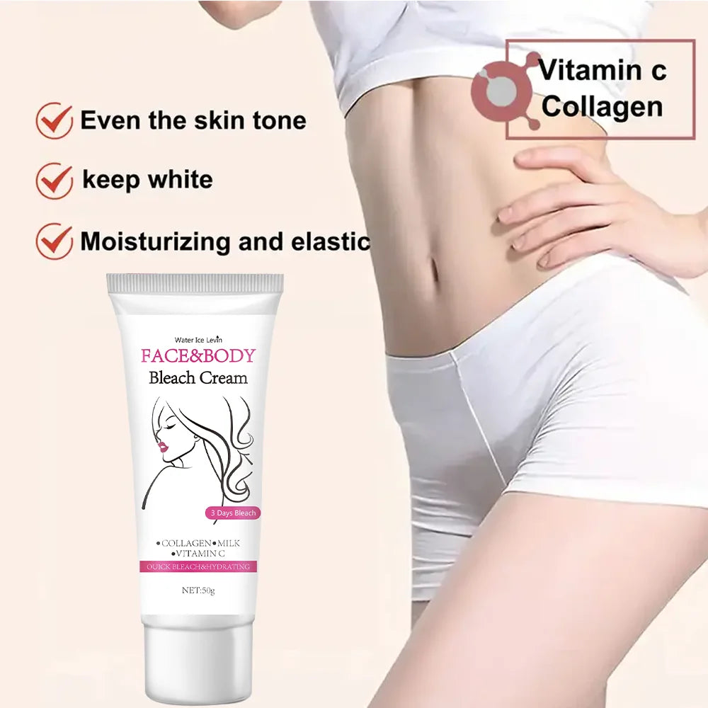 Brightening Cream For Intimate Parts Body Knees Remove Dull Pigments Brighten Serum Elbows Knuckles Lightening Skin Care Product