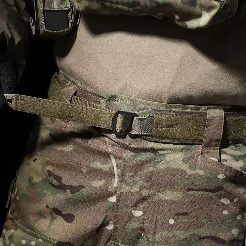 Quick Release Adjustable Tactical Inner Nylon Belt URL Outdoor Camping Hunting Hiking Airsoft Waist Strap SINAIRSOFT