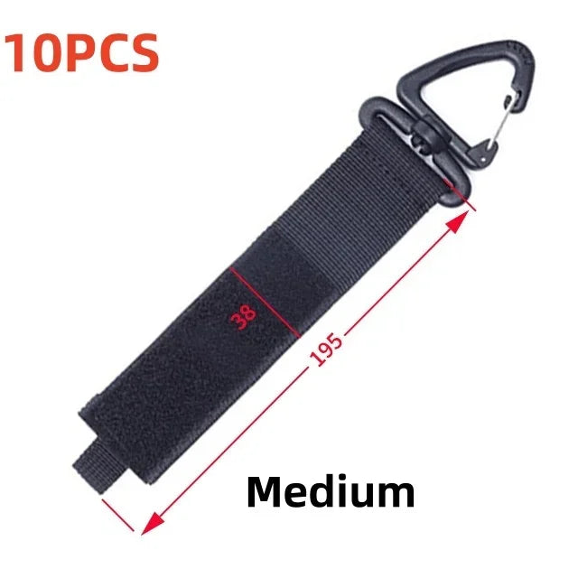 10/5/1PCS Rotate Buckle Wire Manager Power Cord Management Nylon Heavy Cord Storage Straps for Cable Hoses Car Organizer Holder