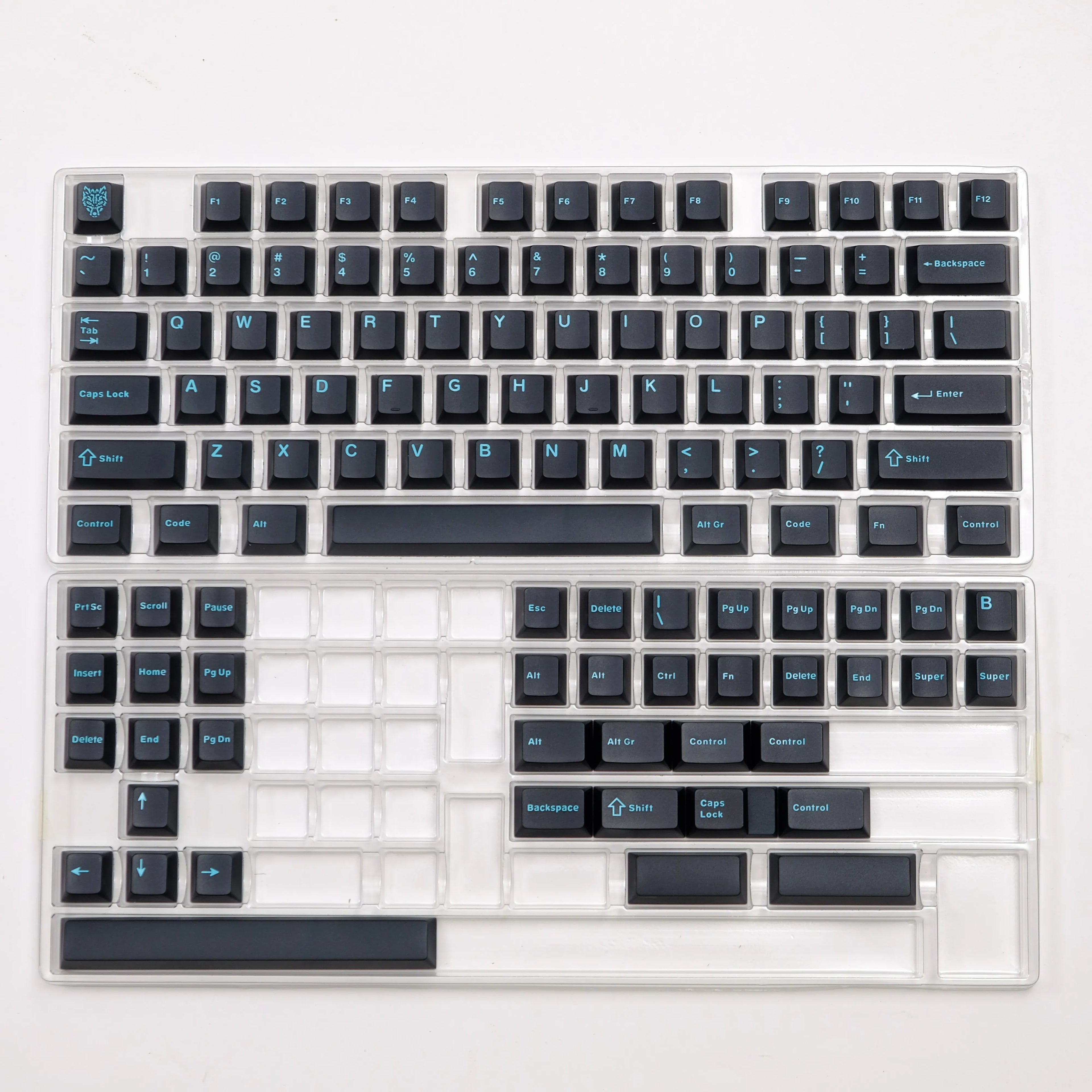 114 Keys Emerald Green Semi Transparent Keycaps Double Shot ABS Keycaps Cherry Profile for Gateron MX Switches Gamer Keyboard