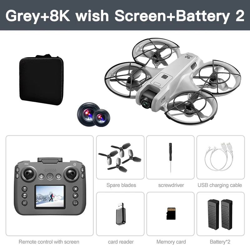 Original MINI V666 Drone 4K Professional WIFI 5G Dron Obstacle Avoidance Brushless Altitude Headless Mode RC Quadcopter Toys