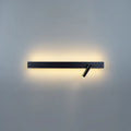 Modern LED line wall lamp indoor with switch rotating wall lamp simple living room bedroom bedside atmosphere lamp home light