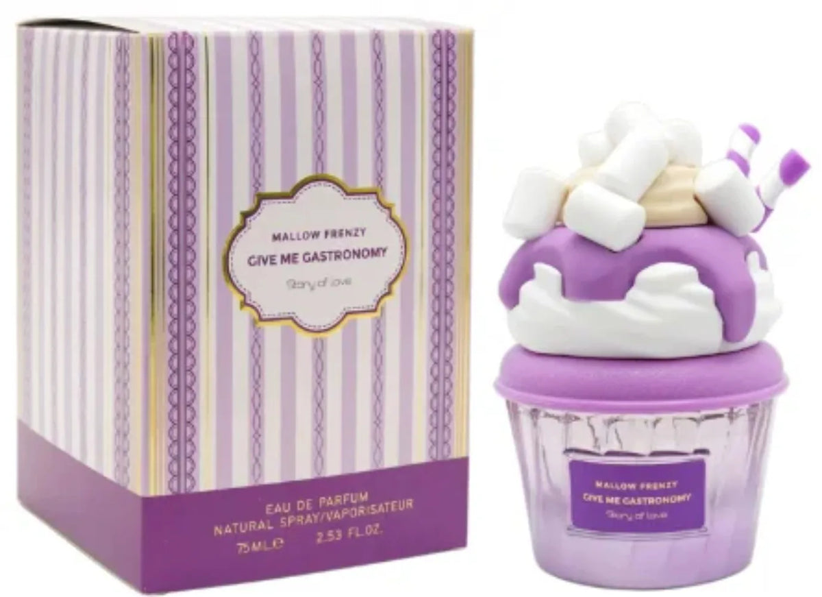 Arab Dubai Perfume Spray, Gourmand Women’s Fragrance, with Notes of Chocolate Cookie, Ice Cream, Strawberry, and Orange Citrus