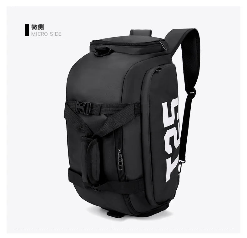 Customized Logo Fitness Bag Football Backpack Swimming Taekwondo Waterproof Backpack Luggage Bag Printed Pattern