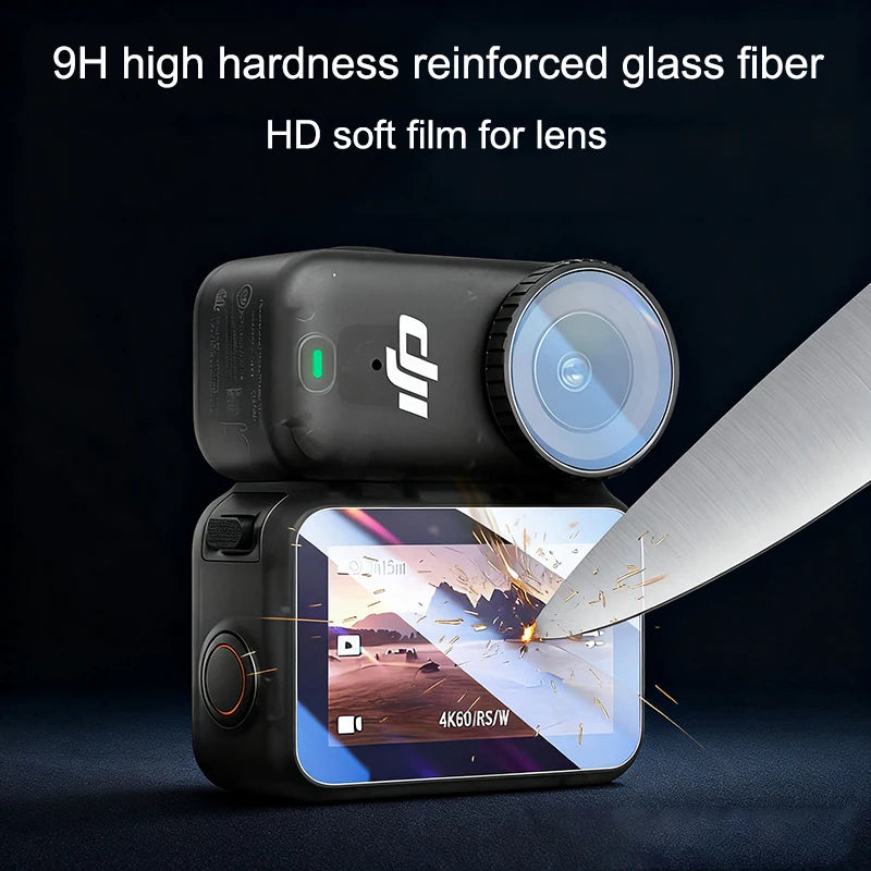 Tempered Glass Screen Protector for DJI OSMO Nano + HD Lens Soft Film Screen Glass Film for DJI Osmo Nano Accessories