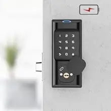 Home Security Anti-Theft Digital Automatic Intelligent Biometric Fingerprint Deadbolt Electric Bolt Door Lock