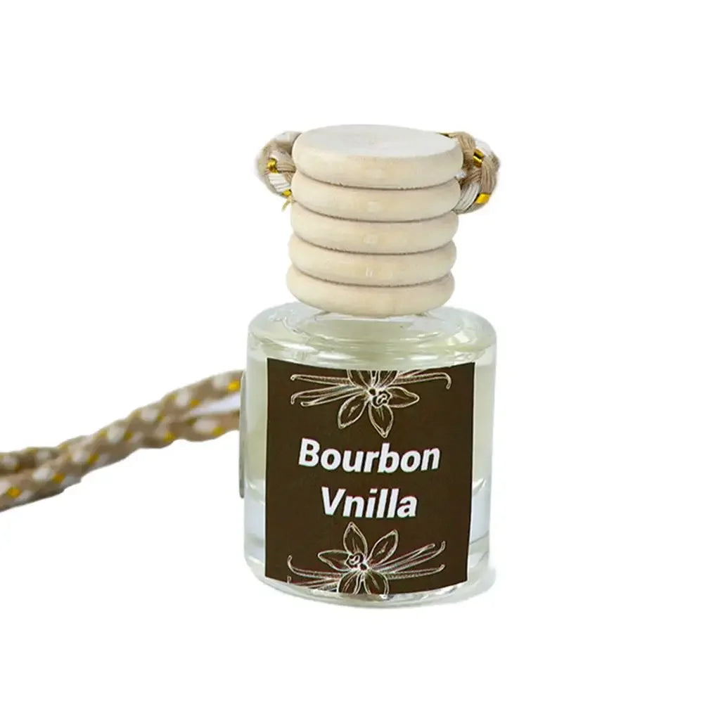 Car Hanging Perfumes Pendant Portable Hanging Aromas Men Present Women Hanging Air Freshener Bottle Car Glass Diffuser Frag J3C4