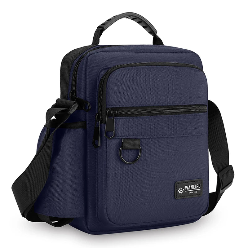 Fashion Casual Men's Bag Handbag High Quality Man Crossbody Bags Easy Travel Bag Stylish Men's Shoulder Bag With Bottle Pocket