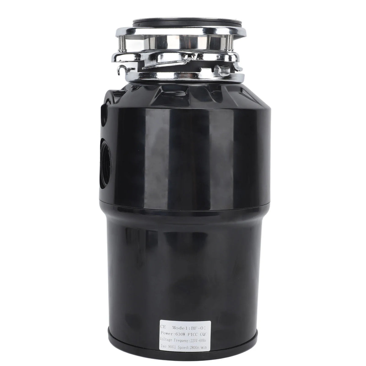 Food Waste Grinding System Quiet Operaiton EU Plug 250V Stainless Steel 2800RPM 630W Kitchen Garbage Disposer for Kitchen Sink