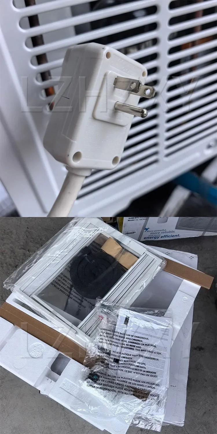 220V Window-Style Air Conditioner, 14,000 BTU, Cooling-Only, Home Use, Portable All-in-One Air Conditioner