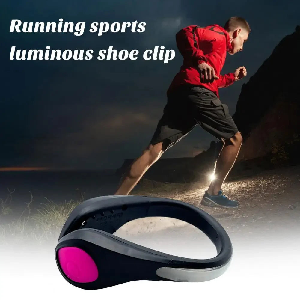 Shoe Clip Lamp Multiple Lighting Modes LED Shoes Light Simple Installation Sports Shoe Light  Night Running Shoe Safety Light