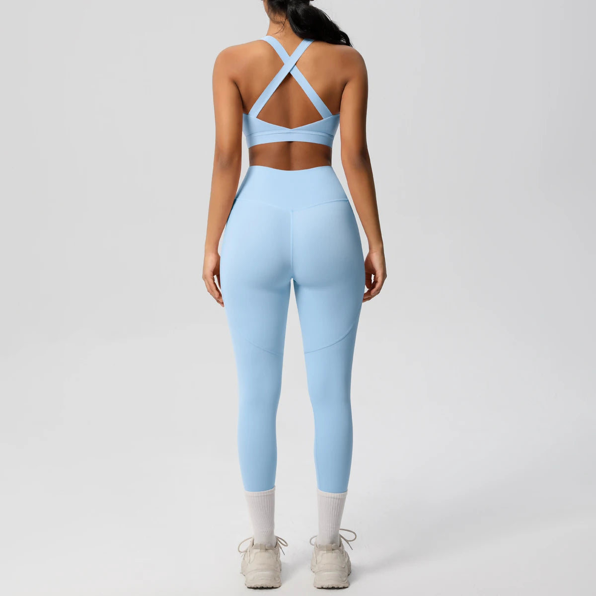 Yoga Suit Sports Set Womens Sportswear Sports Women's Yoga Bra Tummy Control Slimming Booty Leggings Women's Tracksuit