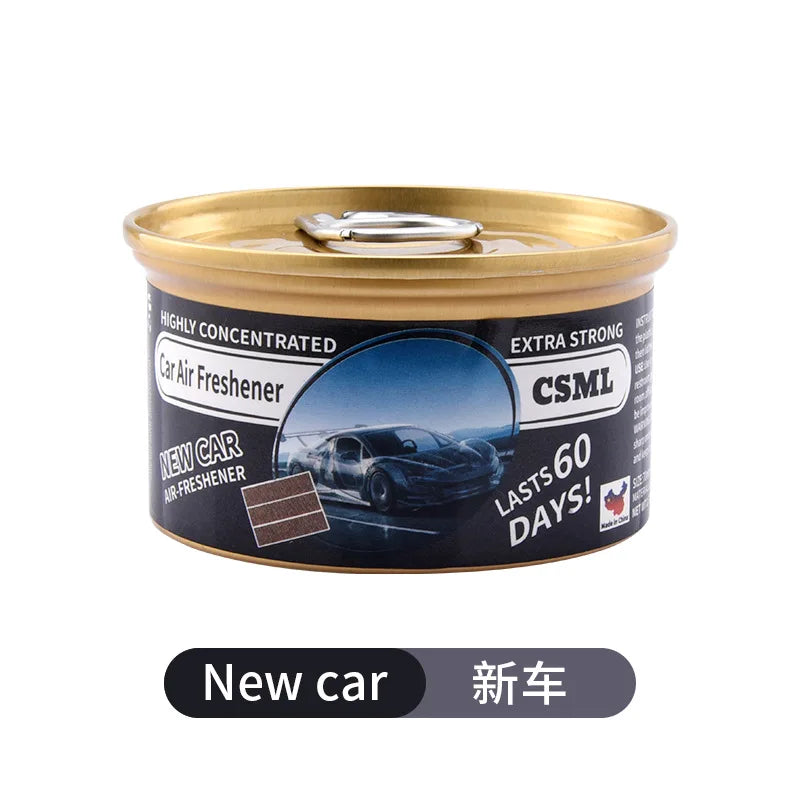 Best-selling Wooden Block Canned Car Aromatherapy Fragrance Paste Deodorizing Air Freshener High-end Solid Perfume