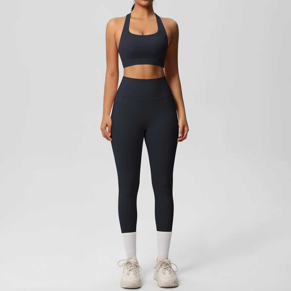 Yoga Suit Sports Set Womens Sportswear Sports Women's Yoga Bra Tummy Control Slimming Booty Leggings Women's Tracksuit