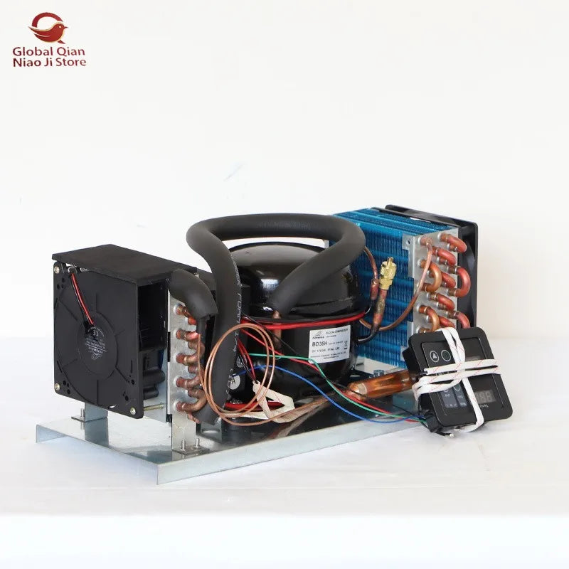 BD35A Mini Cooling Integrated Unit 12V 24V 48V Refrigeration Mini Air Conditioner Assembly