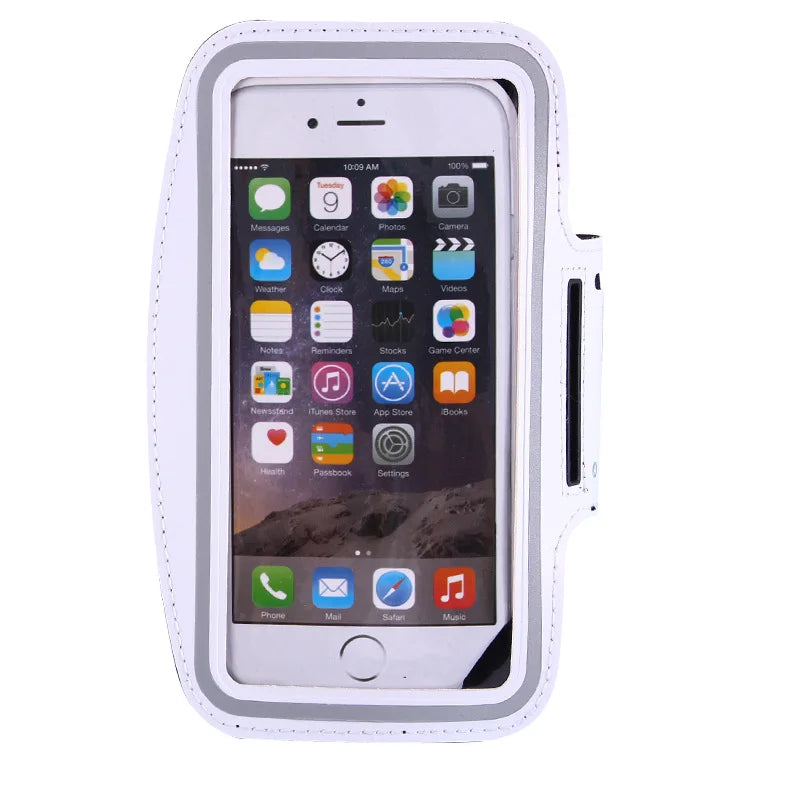 5 Inch Mobile Phone Armband Outdoor Sports Smartphone Holder Gym Running Phone Bag Arm Band Cases for Samsung for IPhone Holder
