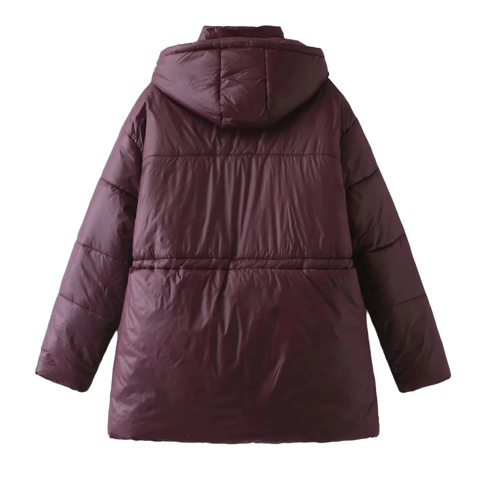 2025 Winter New Fashionable Casual Versatile Loose-Fit Hooded Cotton Jacket