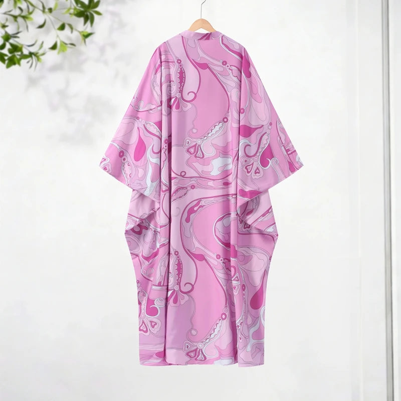 Bohemian Printed Shirt Skirt Suits Women Vintage Irregular Long Sleeve Top Female Sets High Waisted Long Skirt Ladies Outfits