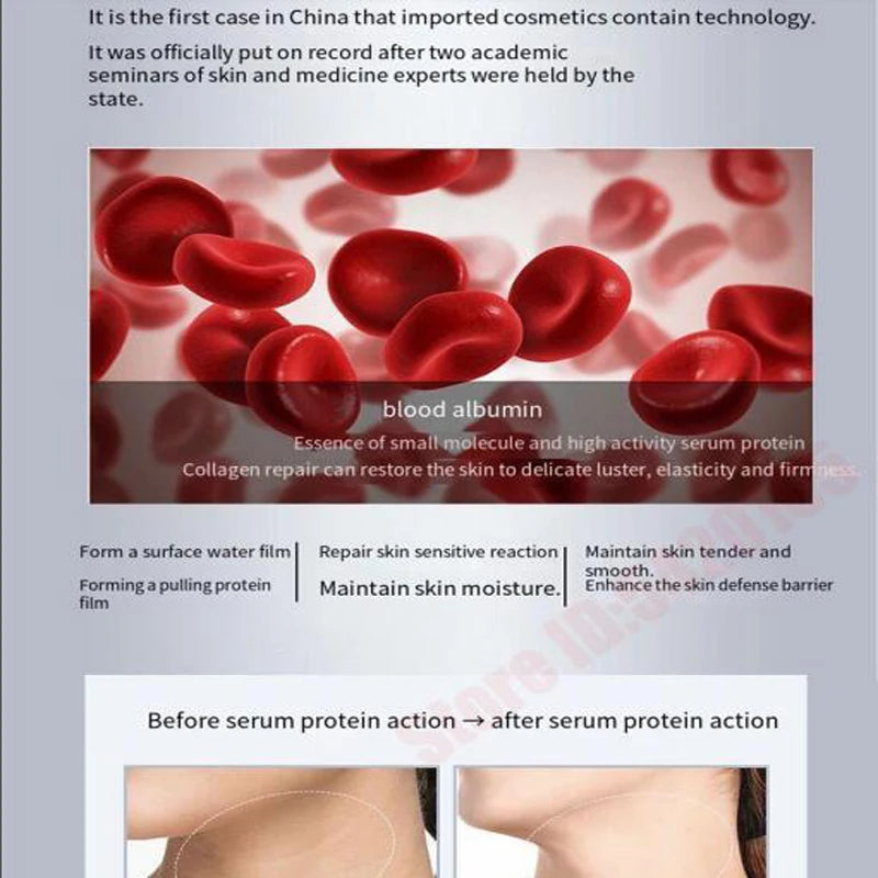 High Quality Serum Protein Collagen Anti-Wrinkle Essence End Wrinkle Essence, Firming Moisturizing Fast Absorption