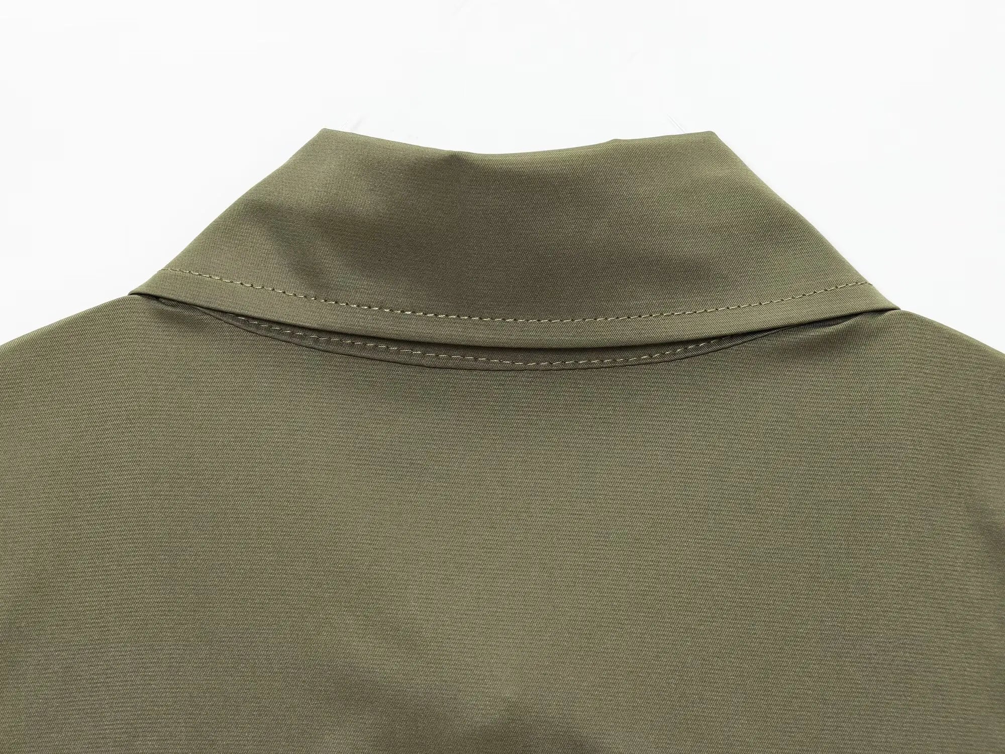 HH Women Summer Solid 2-Piece Set Button Pocket Decoration Short Sleeve Lapel Shirts+High Waist Pleated Zipper Casual Shorts