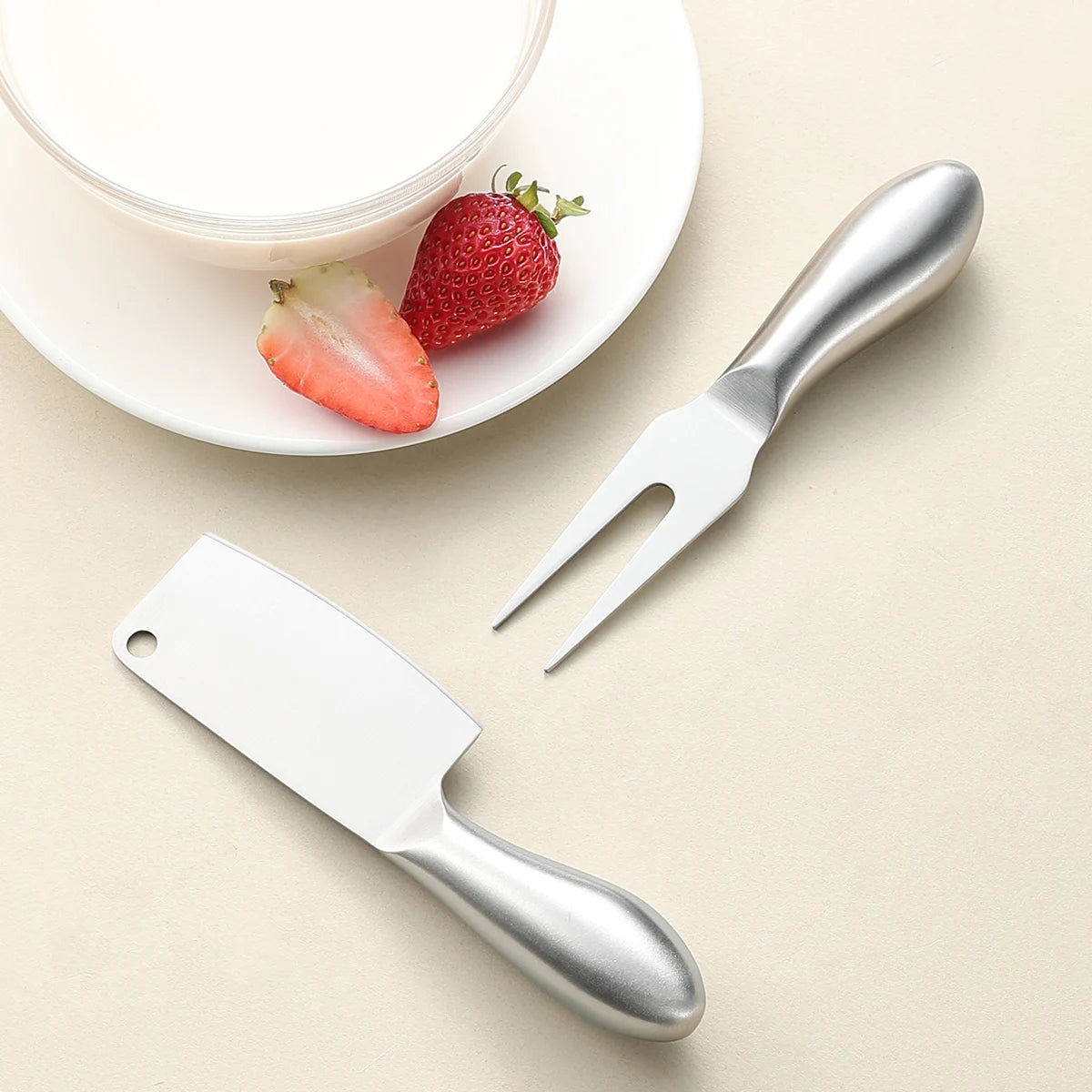 Multifunction Cheese Cutlery Baking Tools Set Stainless Steel Slicer Kitchen Gadgets Butter Knife Mini Cake Bread Knives