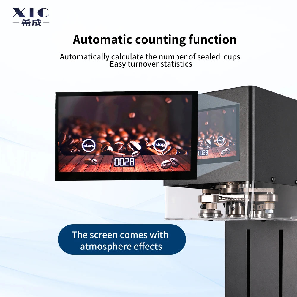 Commercial New Product Portable Beverage Can Sealing Machine Beer Juice Coffee Canning Closing Sealing Machine