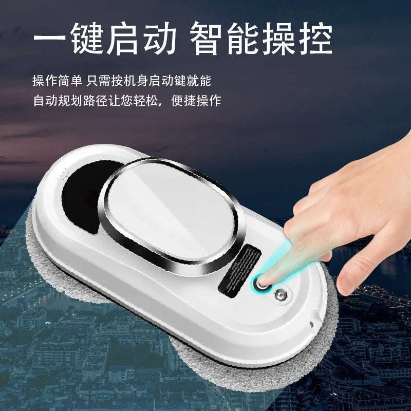 Fully Automatic High-altitude Cleaning Machine Long-lasting Battery Life Strong Suction Anti-drop Window Cleaning Robot 로봇 창문닦이