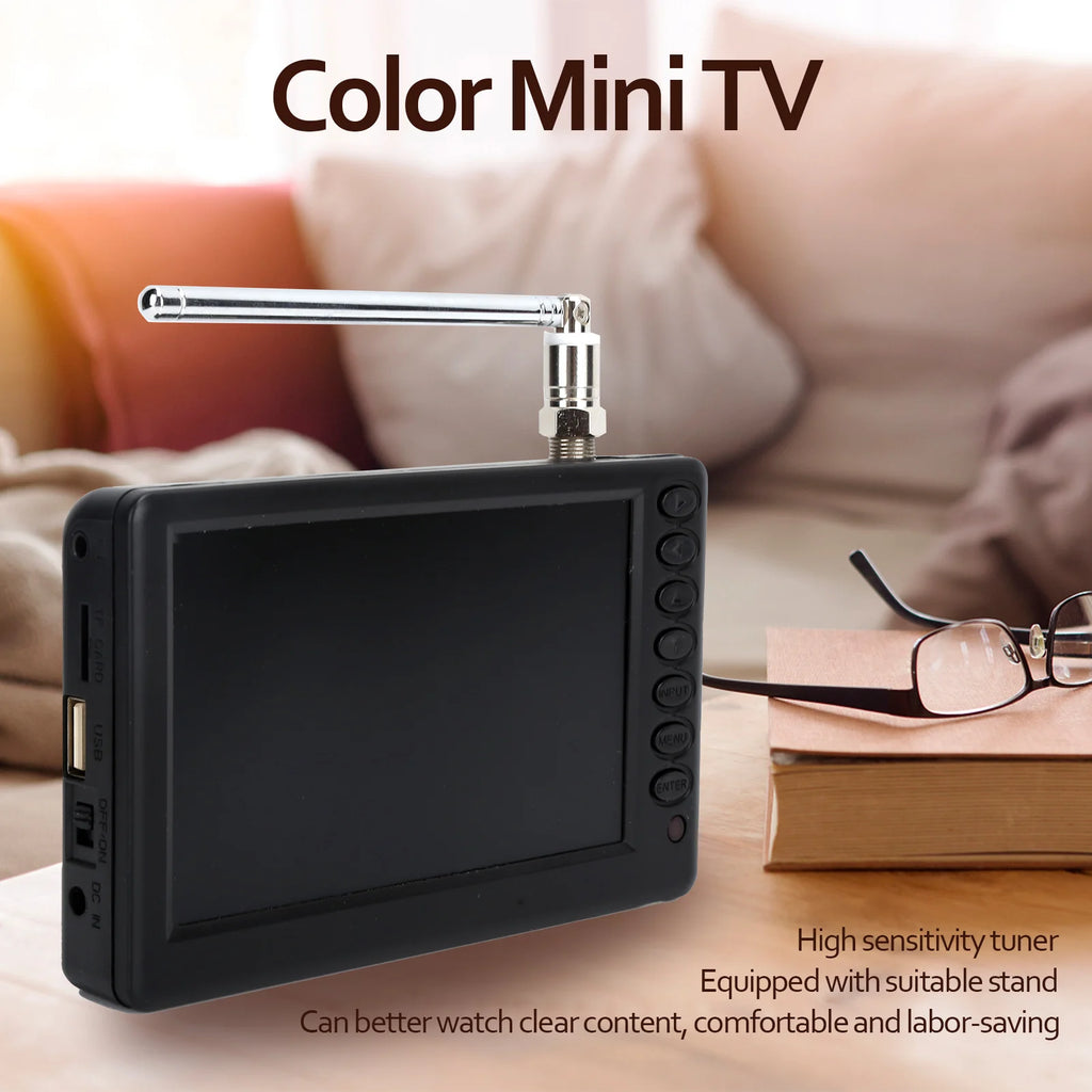 Digital Television Televisions Video Products LEADSTAR 5 Inch Digital Television Portable Digital TV for Car Camping Kitchen