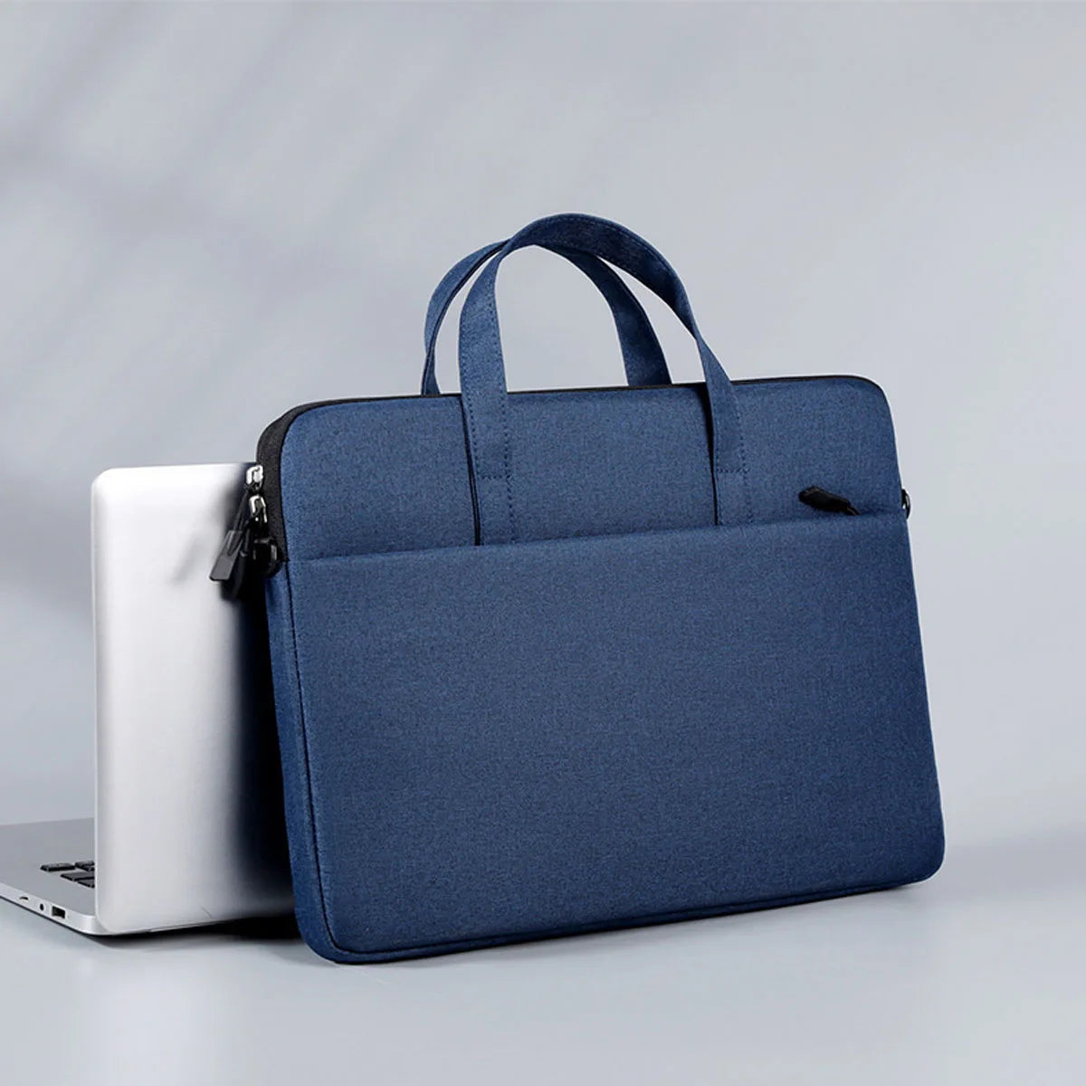 Lightweight Shockproof Laptop Bag Business Waterproof Multi-pocket Handheld Crossbody Bags Detachable Strap for Perfect and Work