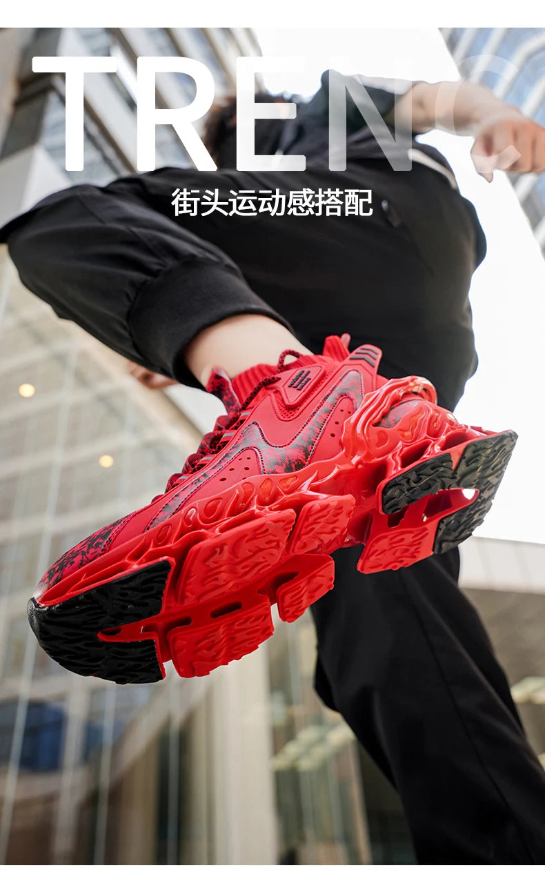 Casual Men's Sneakers Breathable Luxury Trainer Race Shoes Fashion Running Tenis for Men And Women