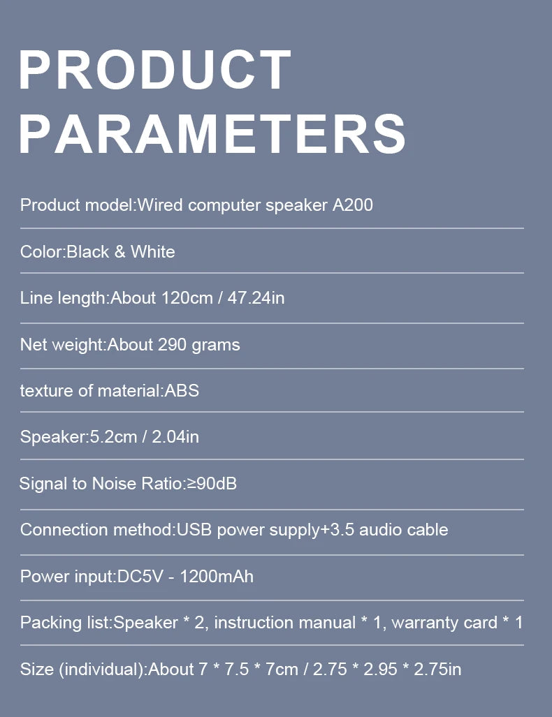 Lenovo Computer Speakers HiFi Sound Quality Desktop Audio Stereo LED Breathing Light Loudspeaker Box Dual Channel with 3.5mm/USB