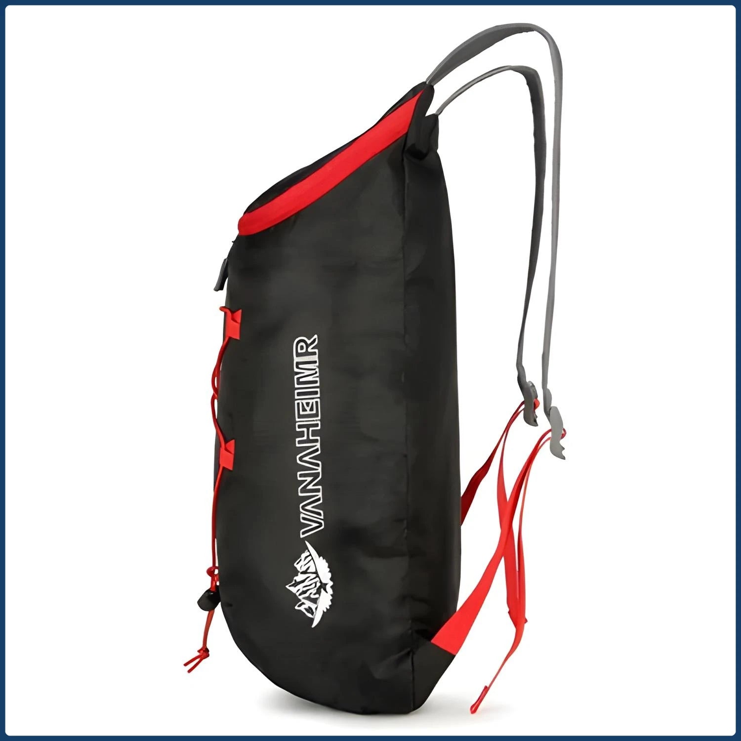 Multifunctional Outdoor Folding Backpack High Density Lightweight Waterproof Nylon Fabric Sports Bag for Camping Hiking Travel