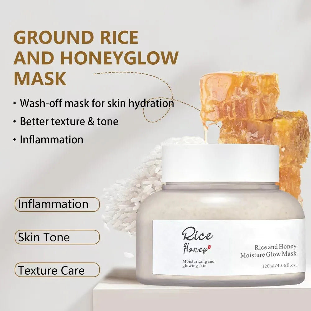 Ground Rice and Honey Glow Mask (120ml)