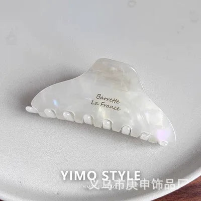 High-end Acetate Large Plate Hair Claws Fashion Hair Accessories Women Trend Back Head Clip Boutique Cute Girl Hairpins Headwear