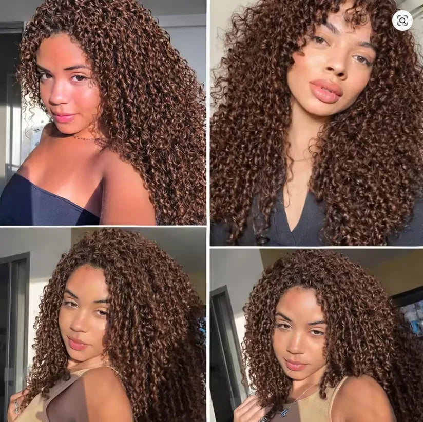 Virgin Hair Crochet Extensions – Curly Style, Multiple Lengths
