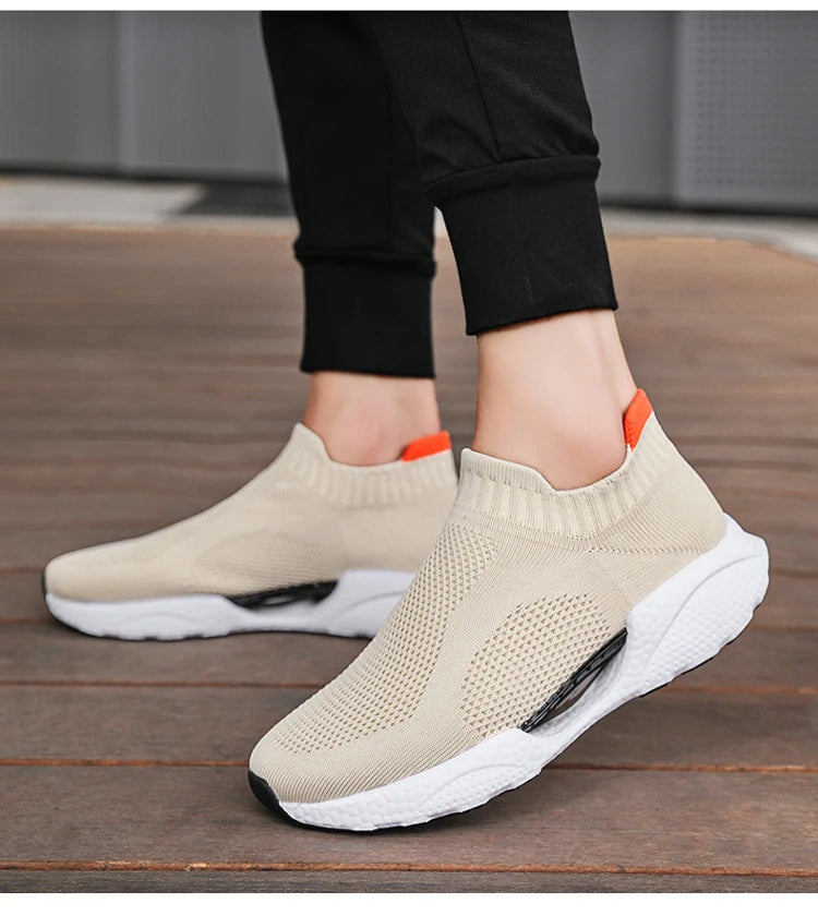 Men's Casual Running Shoes, Male Tennis Sneakers, Luxury Trainer, Race Breathable Shoes, Fashion Loafers