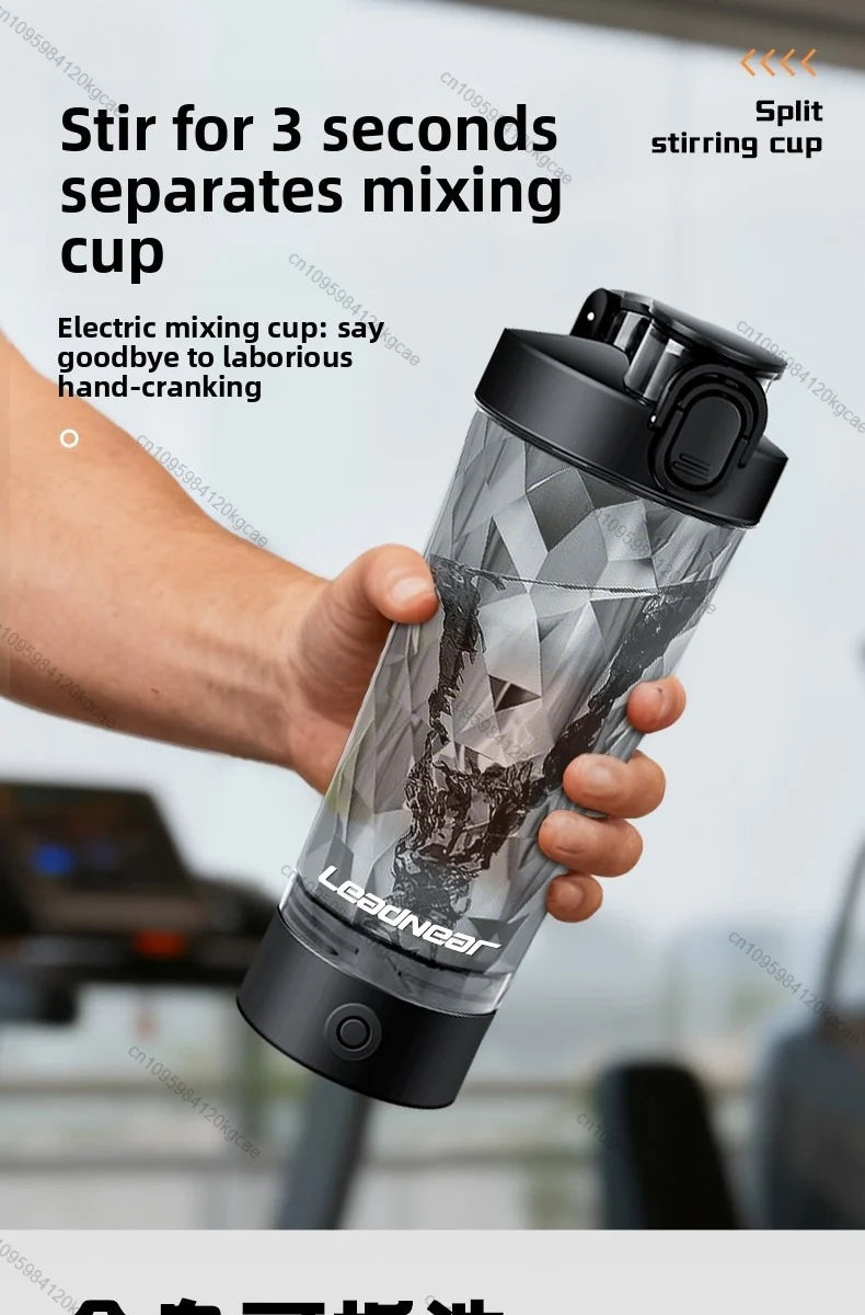 700ML Electric Blender Cup Portable Blender Cup Milk Powder Protein Powder Blender Automatic Shaker Cup Travel Outdoor Sport Gym