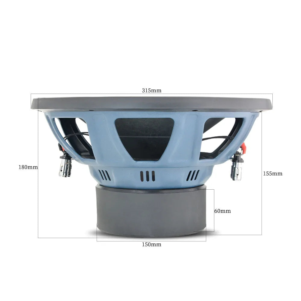 Car subwoofer: Sounstream RUB.124 12-inch subwoofer with Spider 1800W deep bass