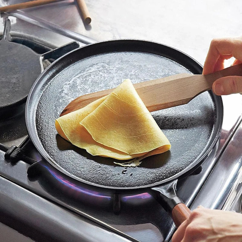 Wooden Crepe Maker Pancake Batter Spreader Stick Spatula Pancake Spreader Tool Crepe Maker Cooking Baking Tool Kitchen Gadgets