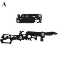 Multifunctional EDC Tool Card Folding Scissor Knife Outdoor Camping Gear