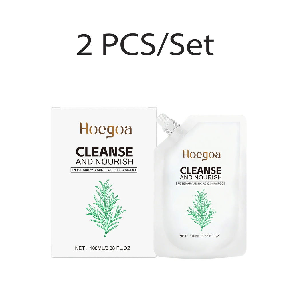 Rosemary Shampoo Anti-Hair Loss Shampoo Deep Scalp Cleansing & Moisturizing Hair Care Set for Dry Damaged Hair Strengthens Roots